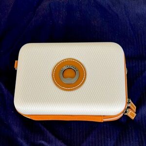 White and brown Hard Shell Case